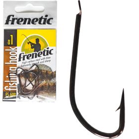 Frenetic horog FS600 black nikkel süllőző lapkás 1