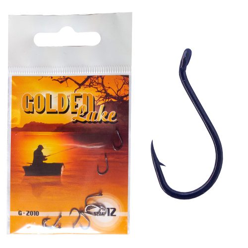 Golden Lake horog 2010 black nickel füles pontyos horog 14