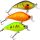 Frenetic Wobbler Humper Sárga/Zöld 6cm 8g