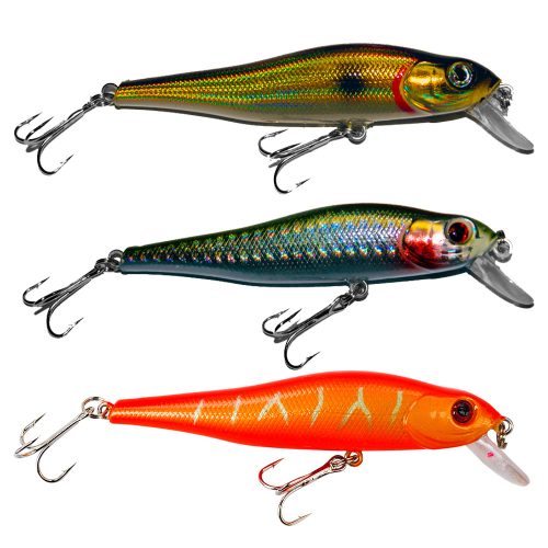 Frenetic Wobbler Clanker Ezüst/Fekete 9cm 10,8g