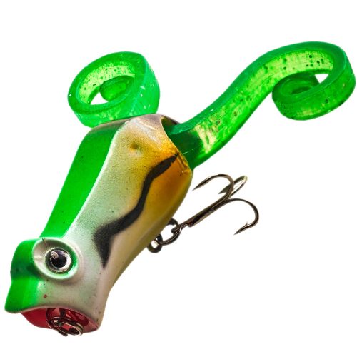 Frenetic béka Wobbler Frogger 5,5cm 9g  zöld/fehér