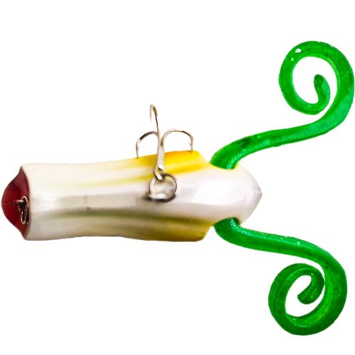 Frenetic béka Wobbler Frogger 5,5cm 9g  zöld/fehér