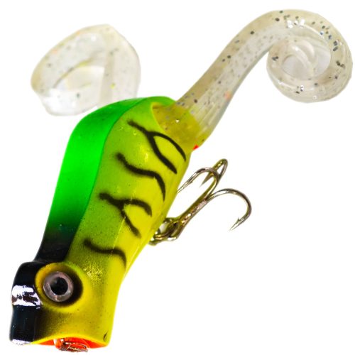 Frenetic béka Wobbler Frogger 5,5cm 9g  zöld sárga