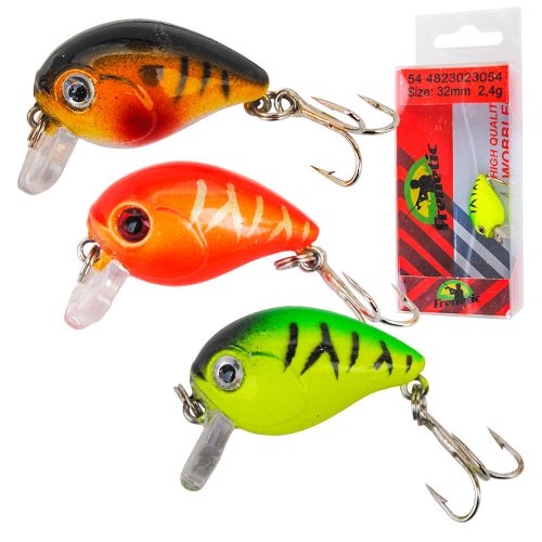 Frenetic Wobbler Cricker Narancs 3,2cm 2,4g