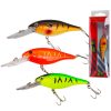 Frenetic Wobbler Intenser Arany/Fekete 9,5cm 10g