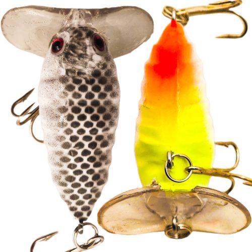 Frenetic Wobbler Gruber 4cm 4g fehér/szürke