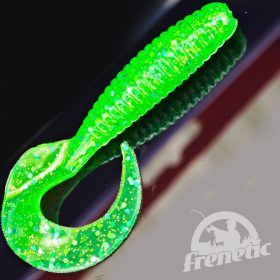 FRENETIC TWISTER EGYFARKÚ Sötétzöld 7cm