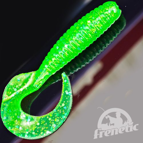 FRENETIC TWISTER EGYFARKÚ Sötétzöld 7cm