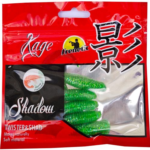 FRENETIC TWISTER EGYFARKÚ Sötétzöld 7cm