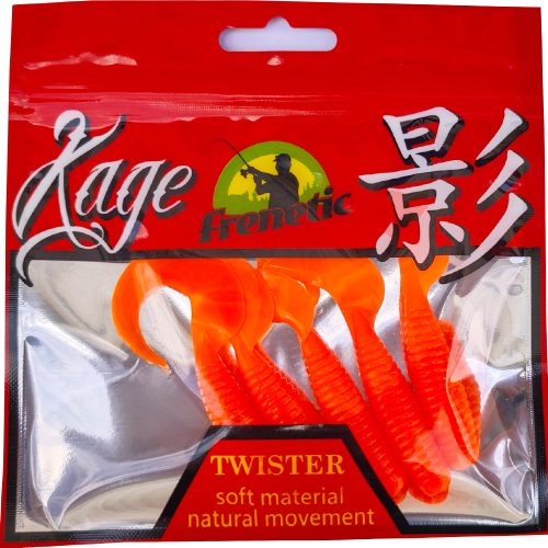 FRENETIC TWISTER EGYFARKÚ Narancs 7cm