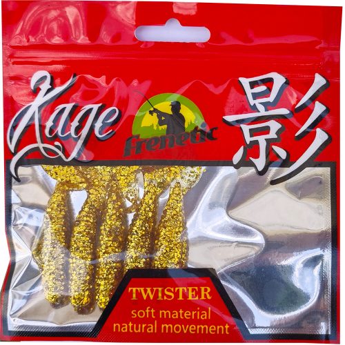FRENETIC TWISTER EGYFARKÚ Arany 7cm