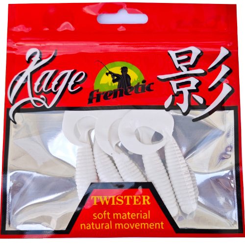 FRENETIC TWISTER EGYFARKÚ Fehér 7cm