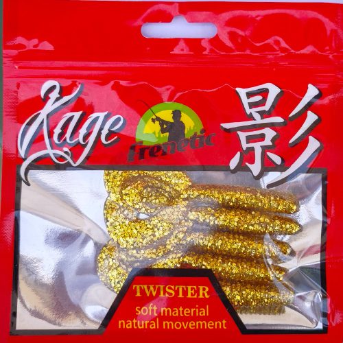 FRENETIC TWISTER KÉTFARKÚ Arany 7cm