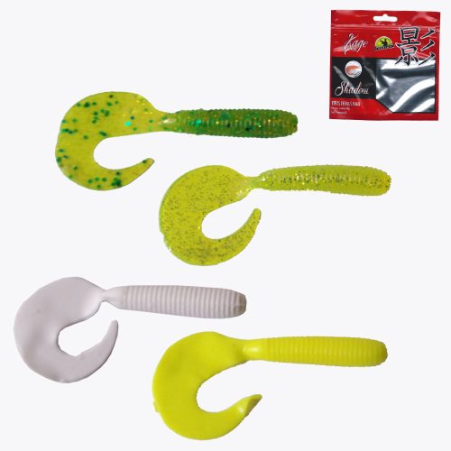 FRENETIC TWISTER Fluo sárga 6,5cm