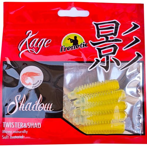 FRENETIC TWISTER Sárga/Áttetsző 7,5cm