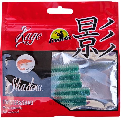 FRENETIC TWISTER Zöld/Áttetsző 7,5cm