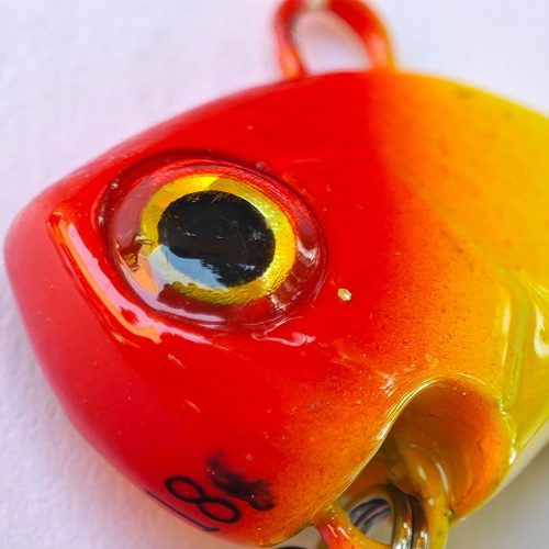 Frenetic ODA BASS 10g piros/sárga 25+30mm