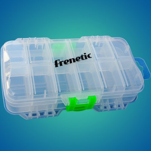 Frenetic #0 doboz, kétirányba nyíló twisteres wobbleres horgász doboz