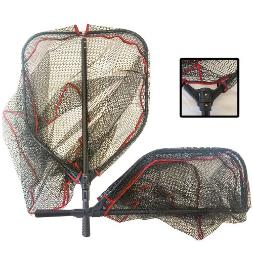 Frenetic félbe hajtható fejű merítő gumis hálóval 1,7m 70x60cm