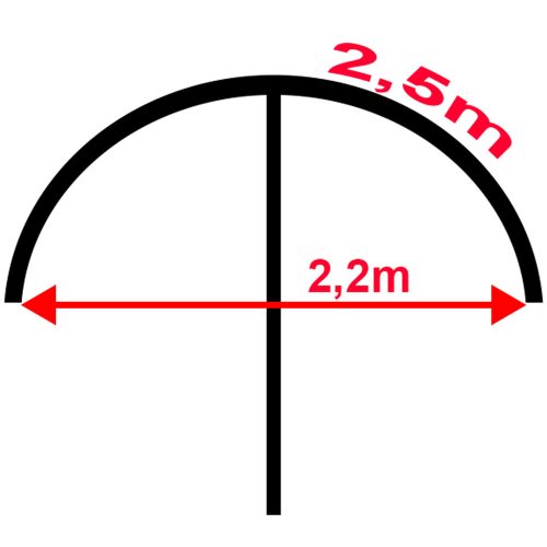Frenetic terepszínű ernyő 250cm