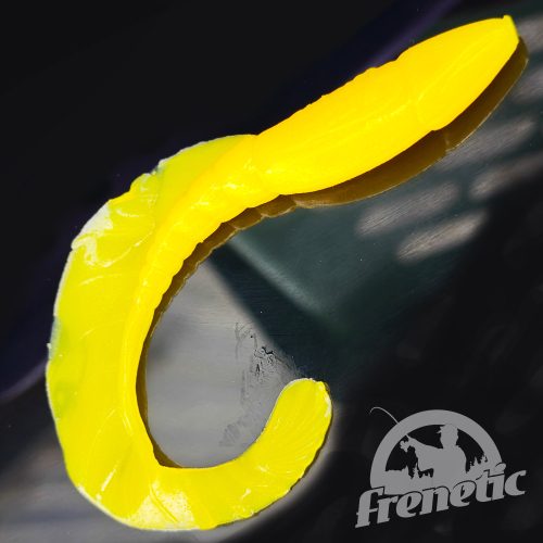 FRENETIC Giliszta Twister sárga 8,5cm