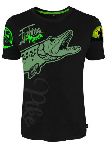 Frenetic HS Design póló Pike Mania XXL