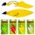 WAVE-E TAIL 1+3 jig és gumi Mepps és Mister Twister 8g 10cm sárga