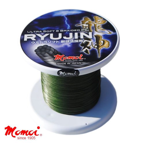 Momoi Ryujin fonott zsinór mohazöld 300m 0,49 mm