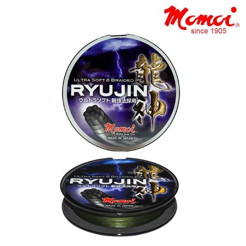 Momoi Ryujin fonott zsinór mohazöld 300m 0,57 mm