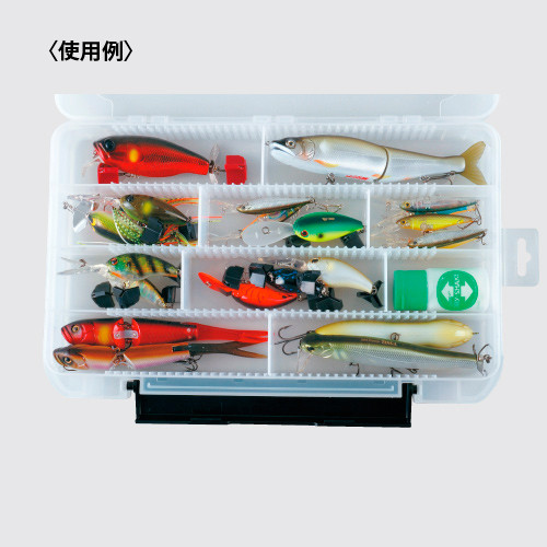 Meiho Versus VS-3043ND Füst műanyag horgász doboz