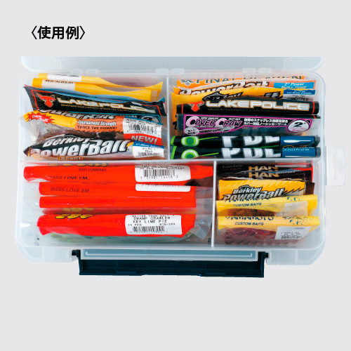 Meiho Versus VS-3043NDD Füst műanyag horgász doboz