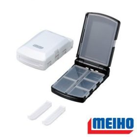 Meiho PA-6DD premium akiokun műanyag horgász doboz fehér