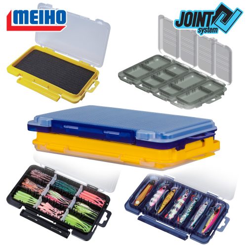 Meiho QUATRO CASE J összepattintós műanyag horgász doboz