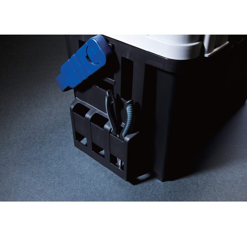 Meiho Bucket Mouth BM-9000 műanyag horgász láda Fekete/fehér