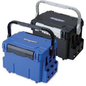 Meiho Bucket Mouth BM-7000 műanyag Horgász láda Fekete