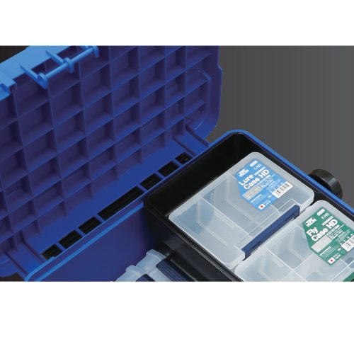 Meiho Bucket Mouth BM-7000 műanyag Horgász láda Fekete