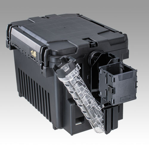 Meiho Rod Stand BM-290 Slide átlátszó horgász láda kiegészítő bottartó