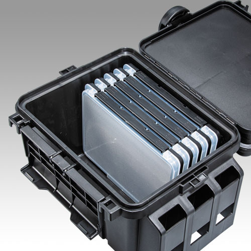 Meiho Light Game Case 3010 gumitartó műanyag horgász doboz