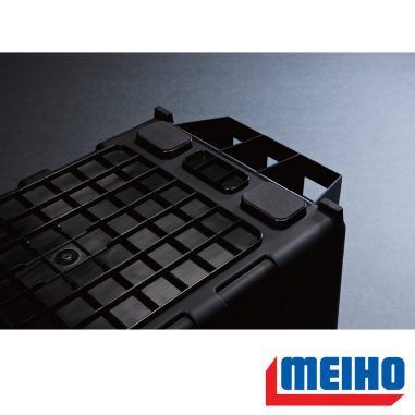 Meiho Bucket Mouth BM-9000 műanyag horgász láda Olive