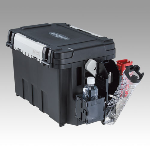 Meiho Bucket Mouth BM-9000 műanyag horgász láda fekete