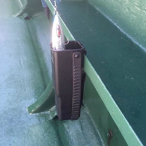 Meiho Lure holder BM piros horgász láda kiegészítő csalitartó piros