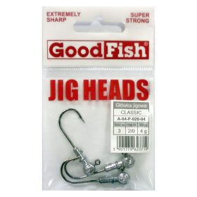 Good Fish Jig Head Ezüst 5/0 24g
