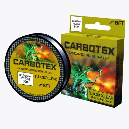 Carbotex Fluoroclear Előke zsinór 50m 0,30mm