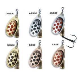 MEPPS AGLIA Decorée bronz alapon/piros pöttyös 3 6,5g