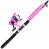 Frenetic PINK ifjúsági szett 2,1m bottal, szerelékkel és zsinórral tekert orsóval