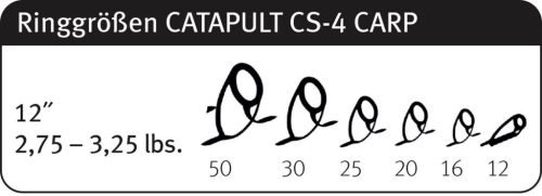 SPORTEX CATAPULT CS-4 CARP 12FT 3.66M 3.00lbs