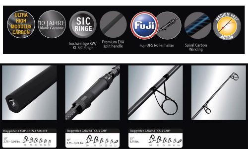 SPORTEX CATAPULT CS-4 CARP SPOD 13FT 3.96M 6.50lbs