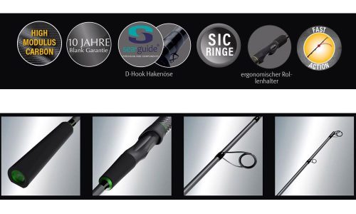 SPORTEX JIG-XPERT ZANDER BAITCAST 235 8-29grgr